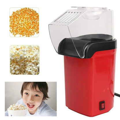 1200W Mini Oil-Free Popcorn Maker for Home