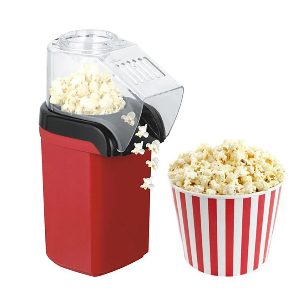 1200W Mini Oil-Free Popcorn Maker for Home