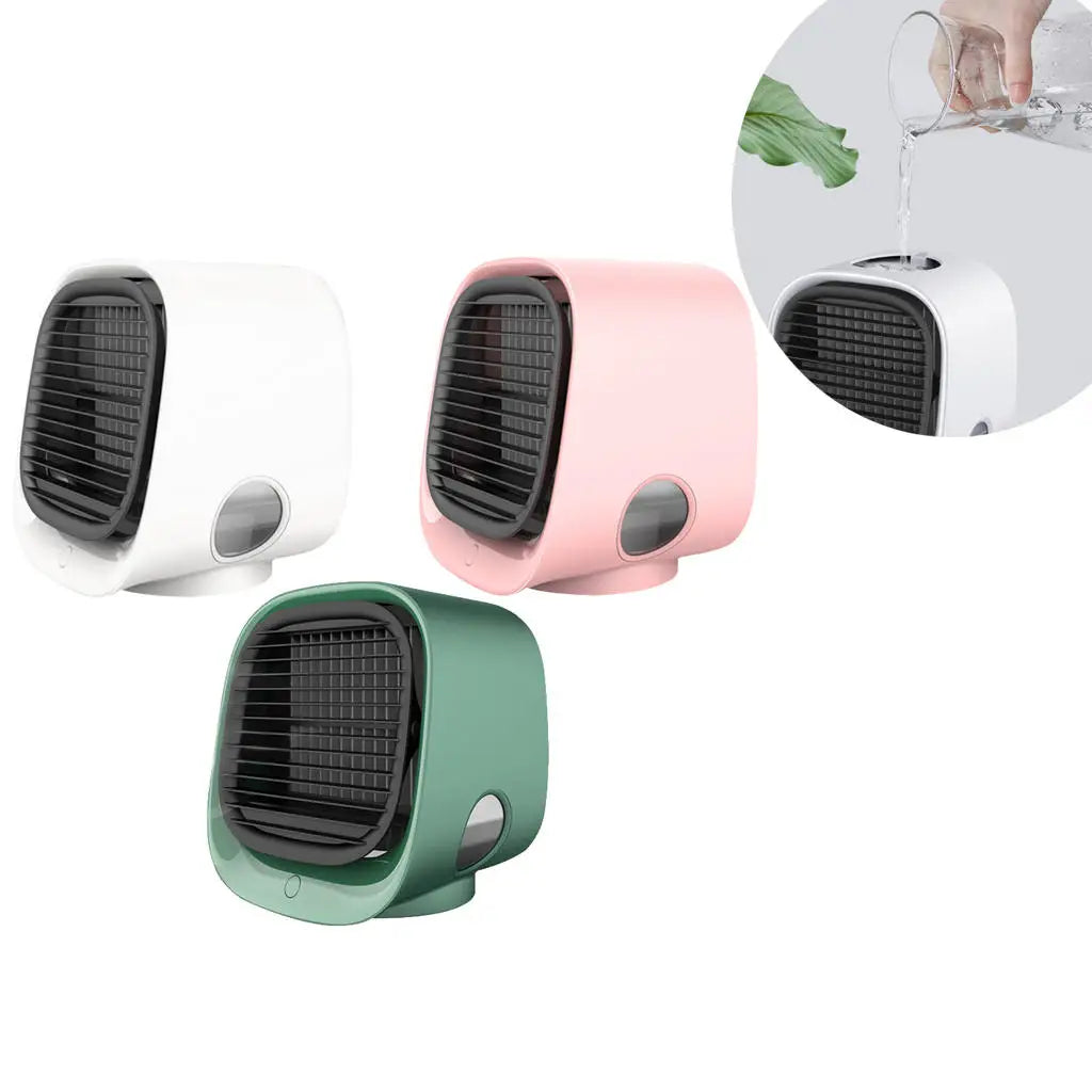 Mini USB Desktop Air Cooler and Humidifier