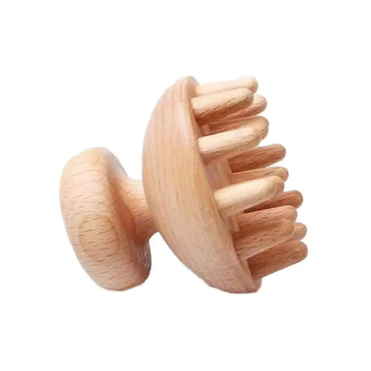 Wooden Scalp Massage Tool