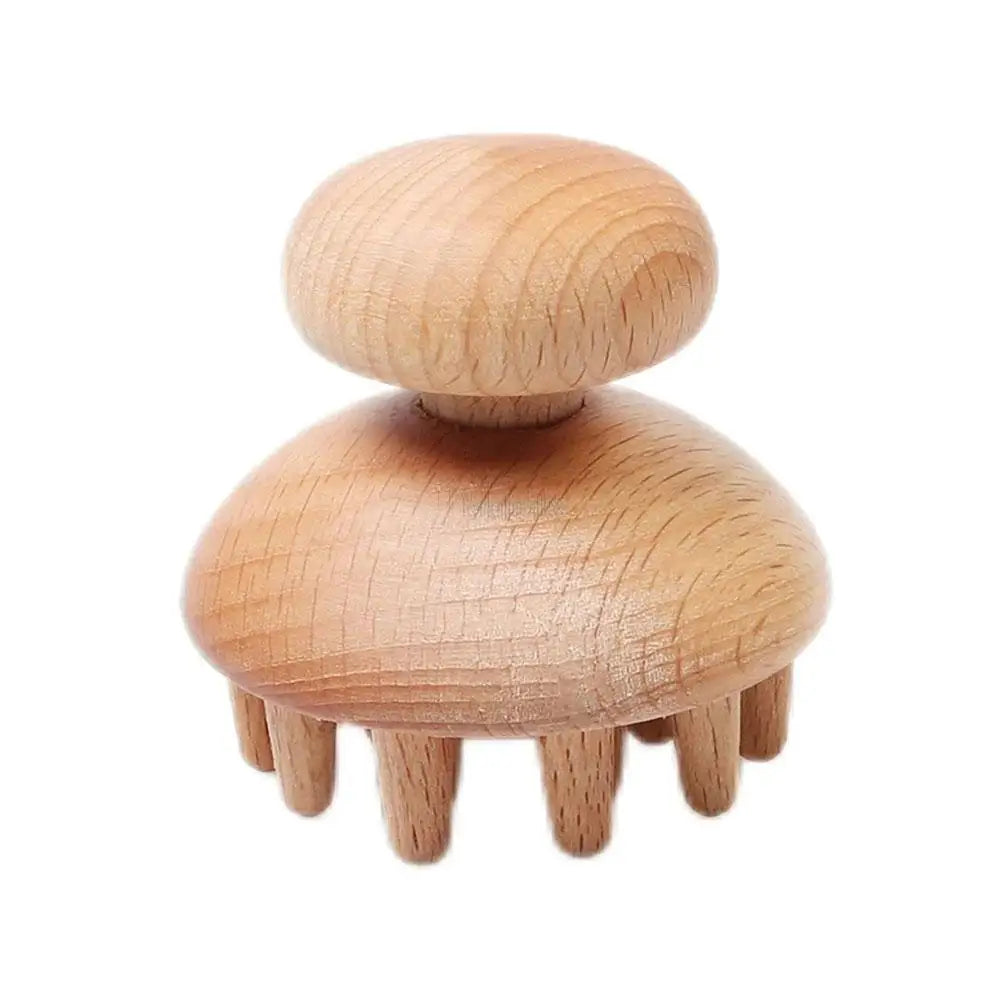 Wooden Scalp Massage Tool