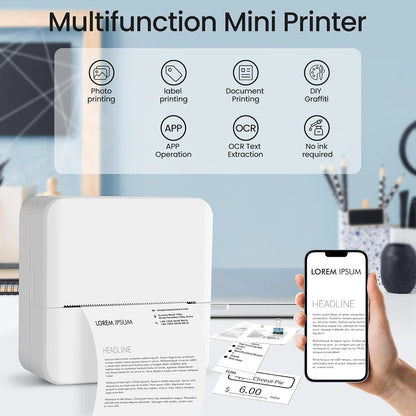 Mini Portable Thermal Printer