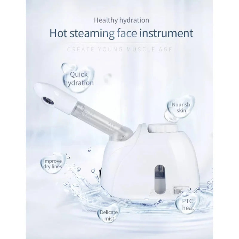 Portable Ionic Facial Steamer & Humidifier