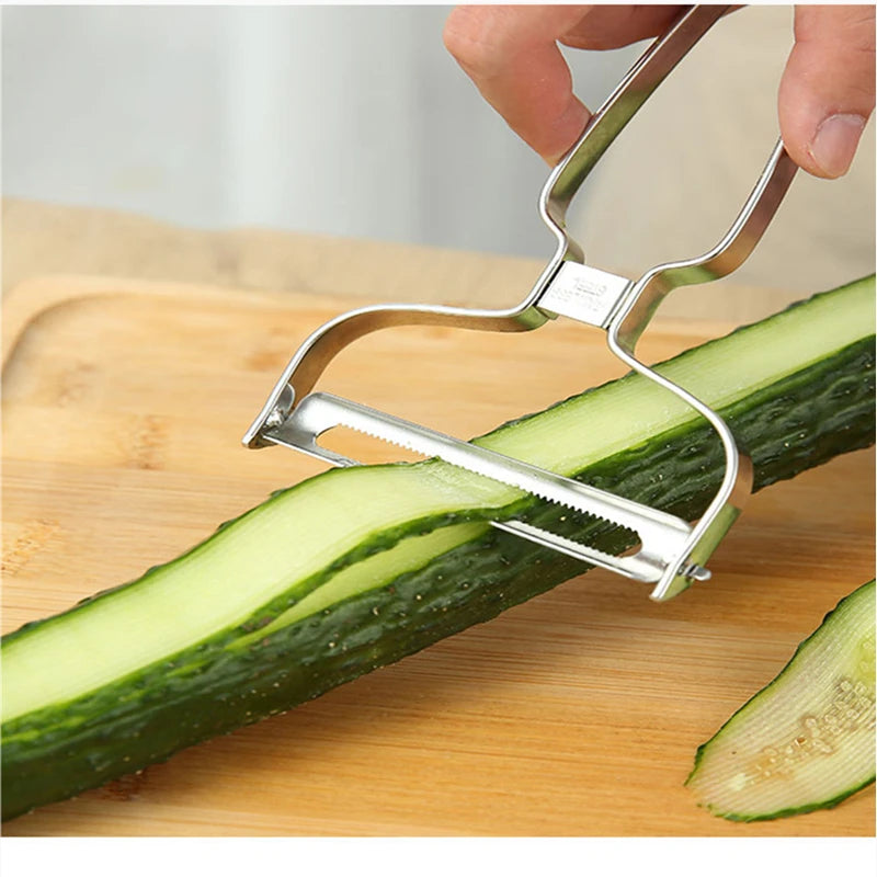 Stainless Steel Vegetable & Fruit Peeler Slicer