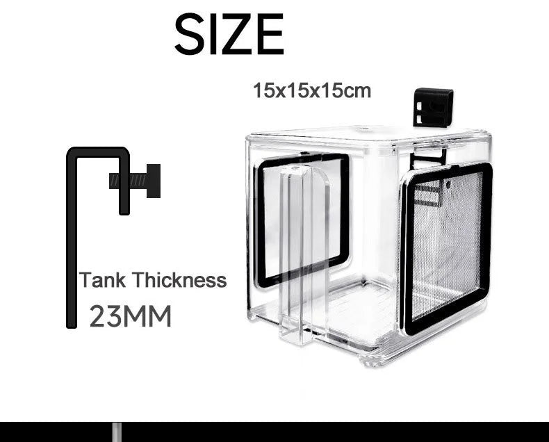 Aquarium Acrylic Fish Tank Breeder Box