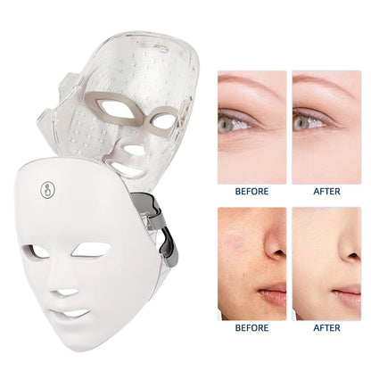 7-Color LED Facial & Neck Mask