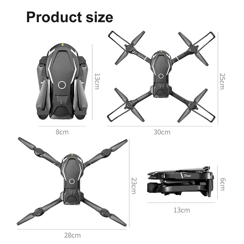 Folding 8K Camera Drone