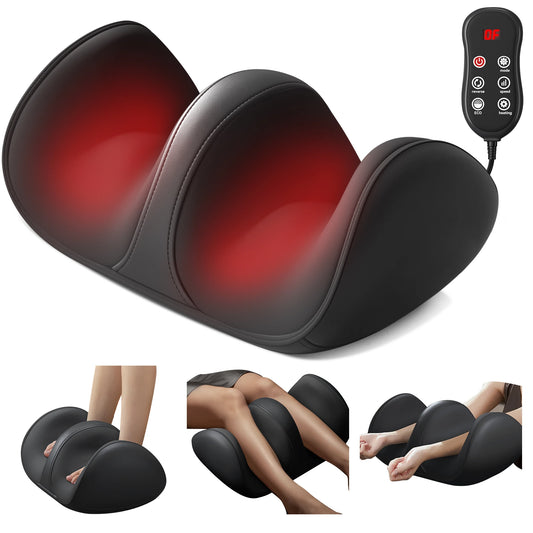 3D Shiatsu Foot & Calf Massager with Heat