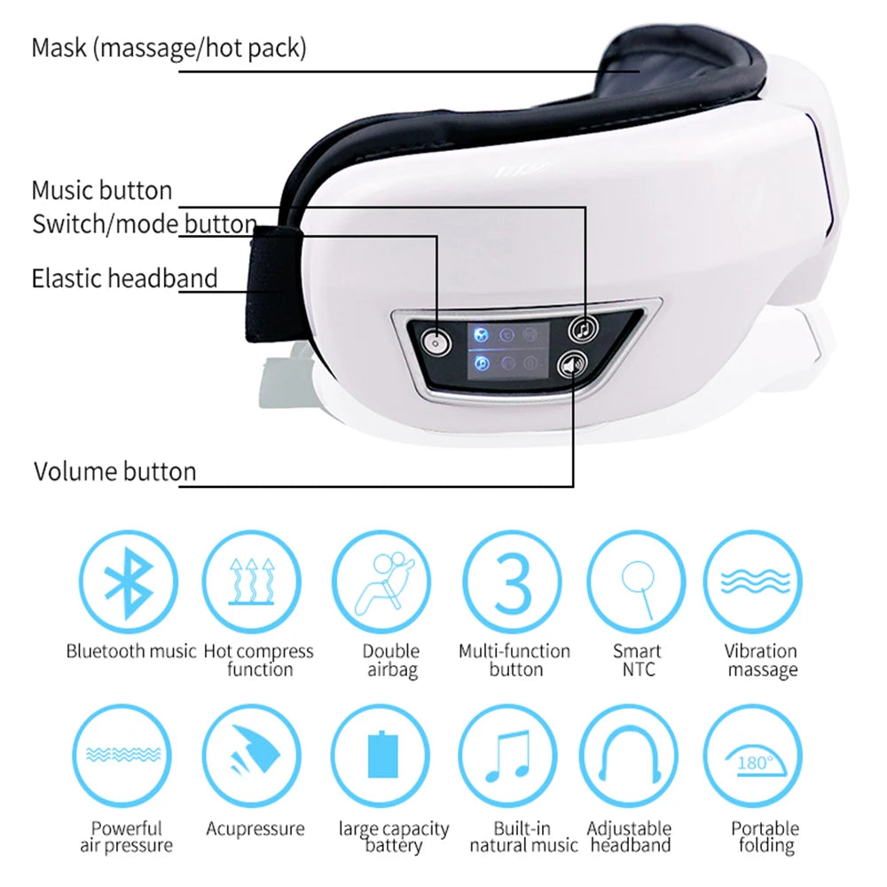 6D Smart Eye Massager