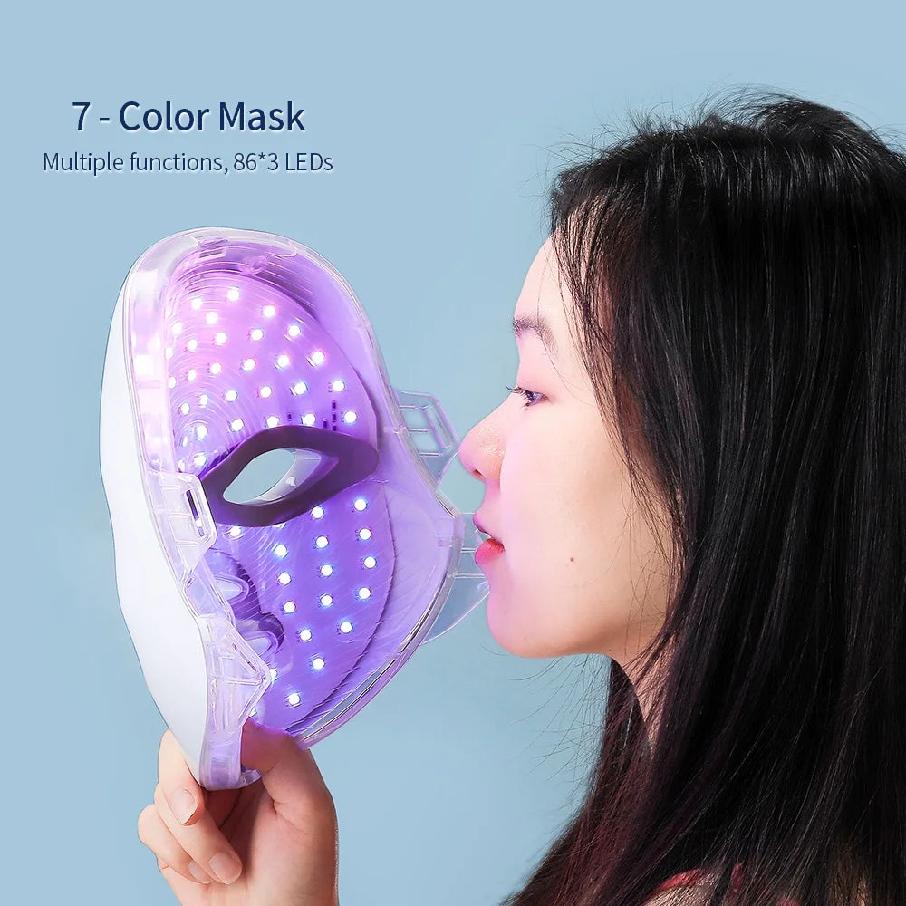 7-Color LED Facial & Neck Mask