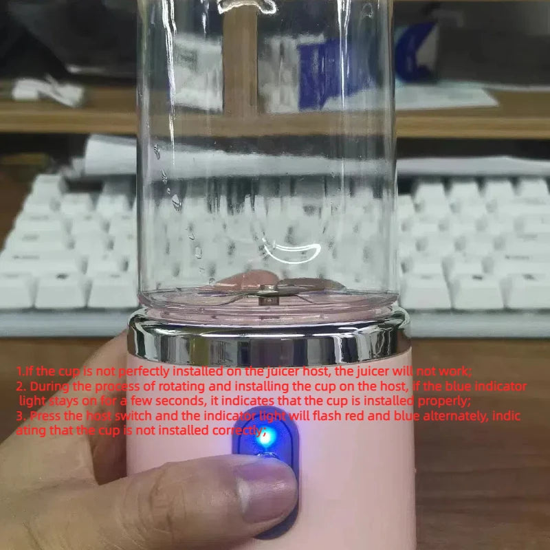 Portable Electric Blender Bottle