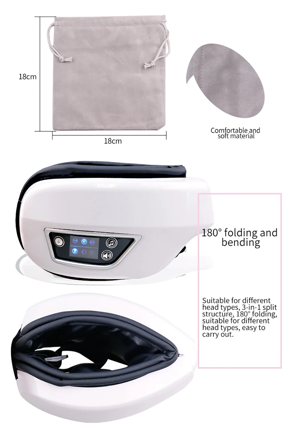 6D Smart Eye Massager