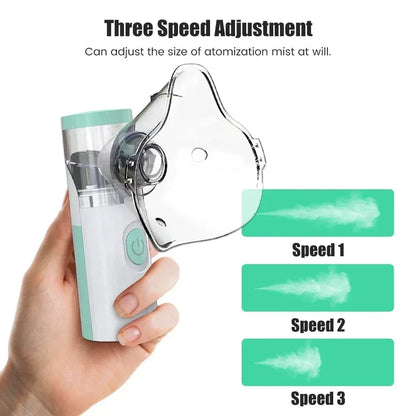 Portable Silent Mesh Nebulizer