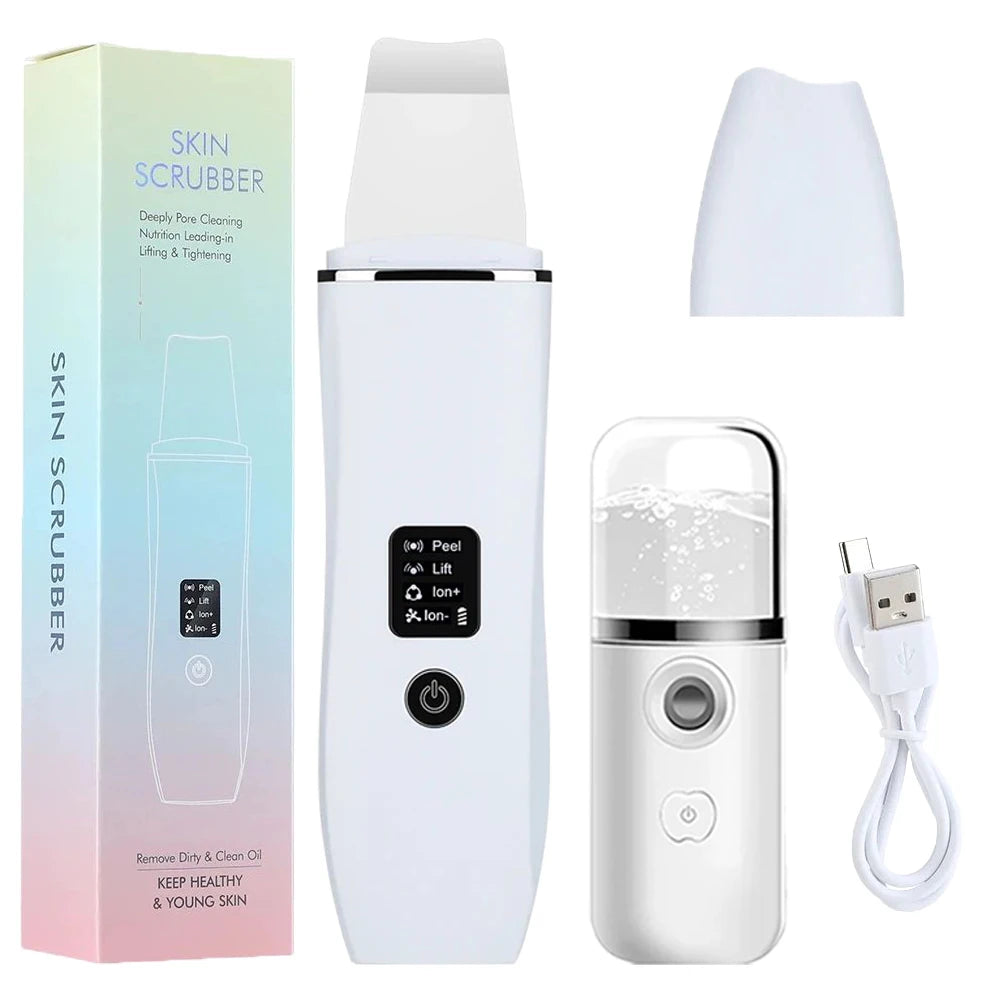 Ultrasonic Skin Scrubber & Pore Cleaner