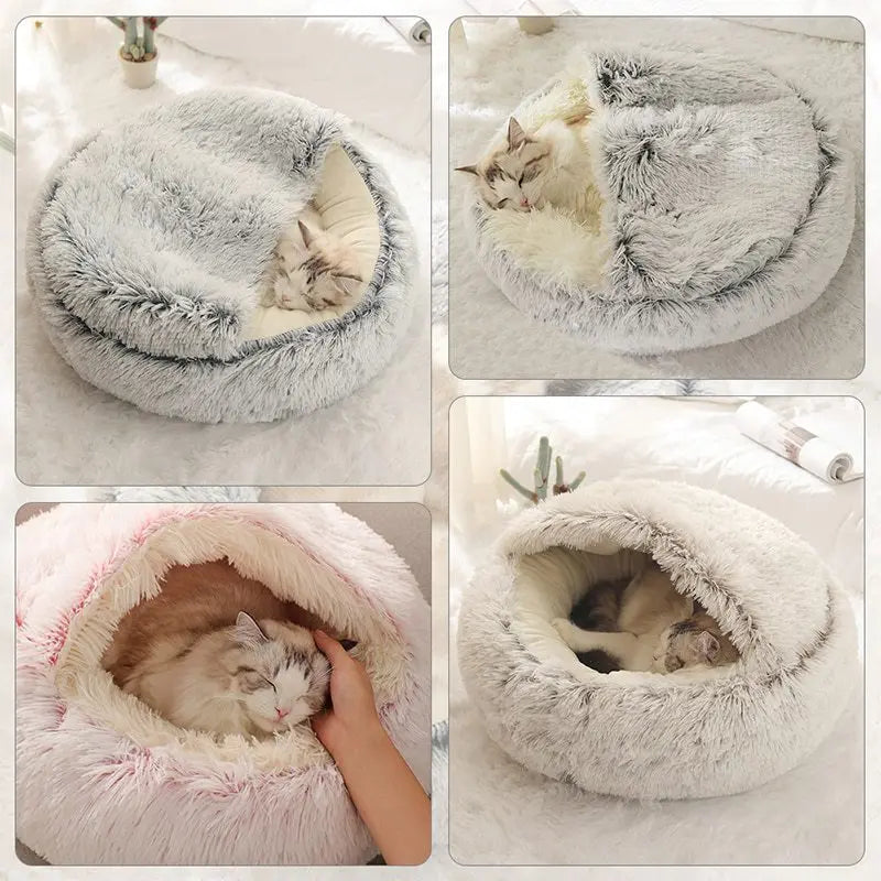 Cozy Plush Pet Nest