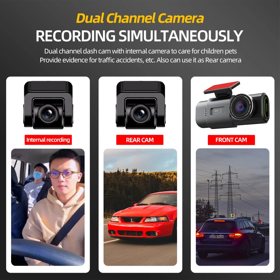 Dual Lens Dash Cam