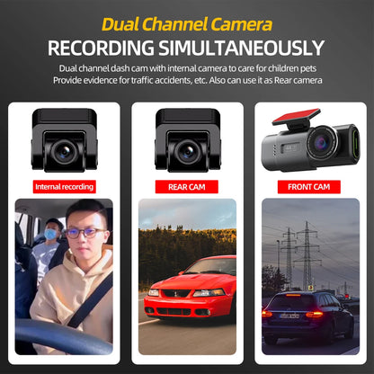 Dual Lens Dash Cam