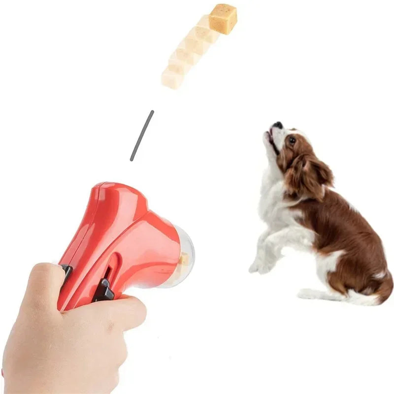 Pet Snack Catapult Launcher