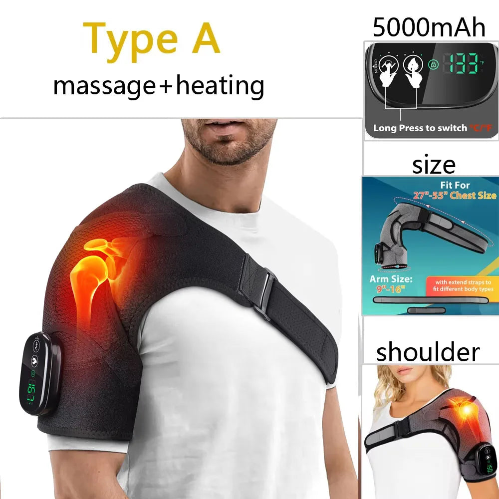 Electric Heated Shoulder Massager