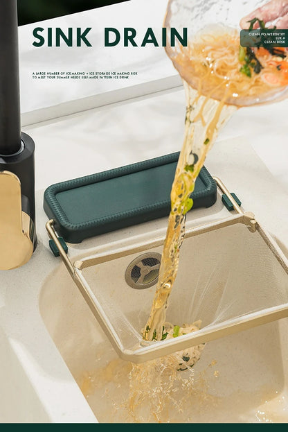 Foldable Sink Strainer Rack