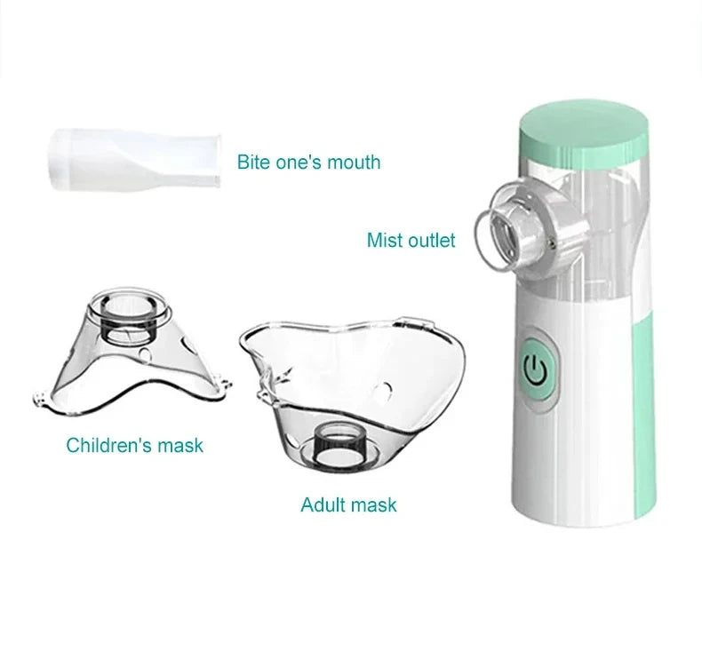 Portable Silent Mesh Nebulizer