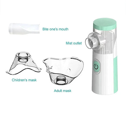 Portable Silent Mesh Nebulizer