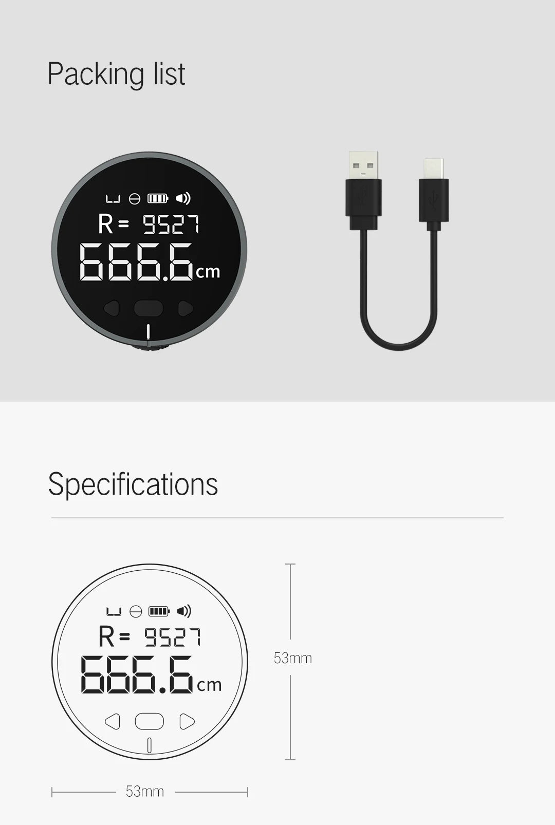 Duka Little Q Digital Ruler