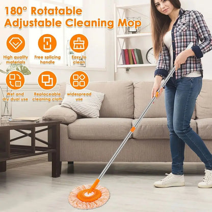 Rotatable Sunflower Ceiling & Wall Cleaning Mop