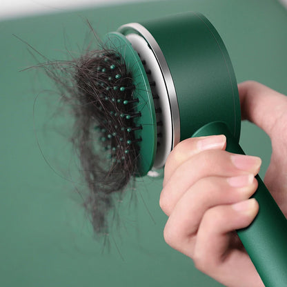 Self-Cleaning Massage Hair Brush