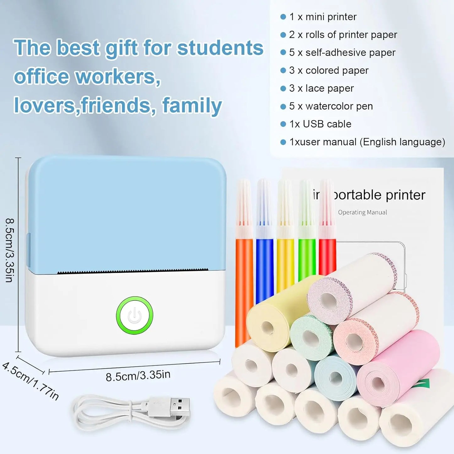 Mini Portable Thermal Printer