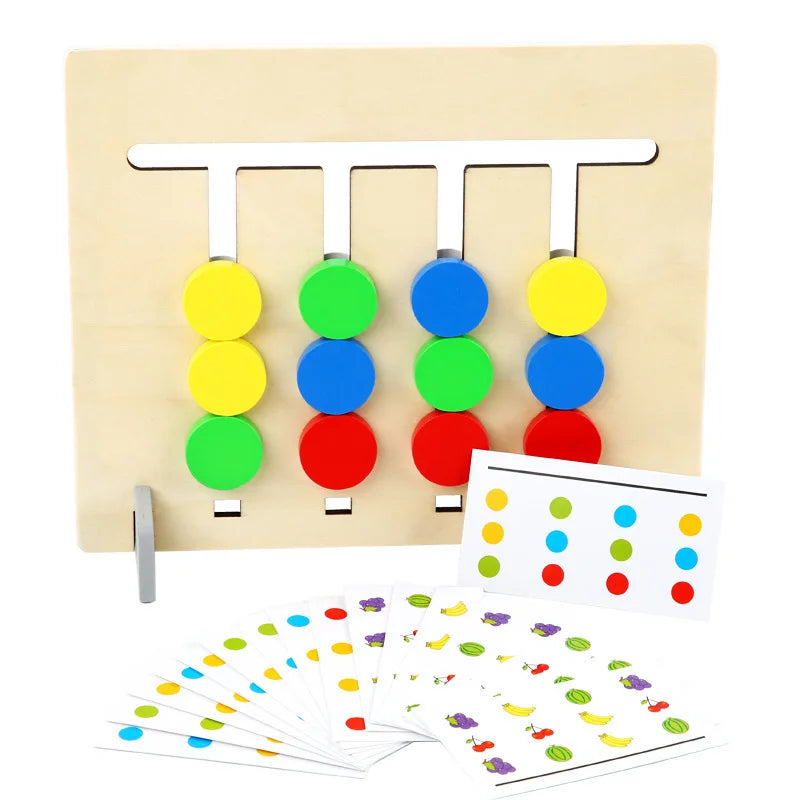 Montessori Wooden Color Matching Puzzle