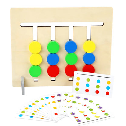 Montessori Wooden Color Matching Puzzle