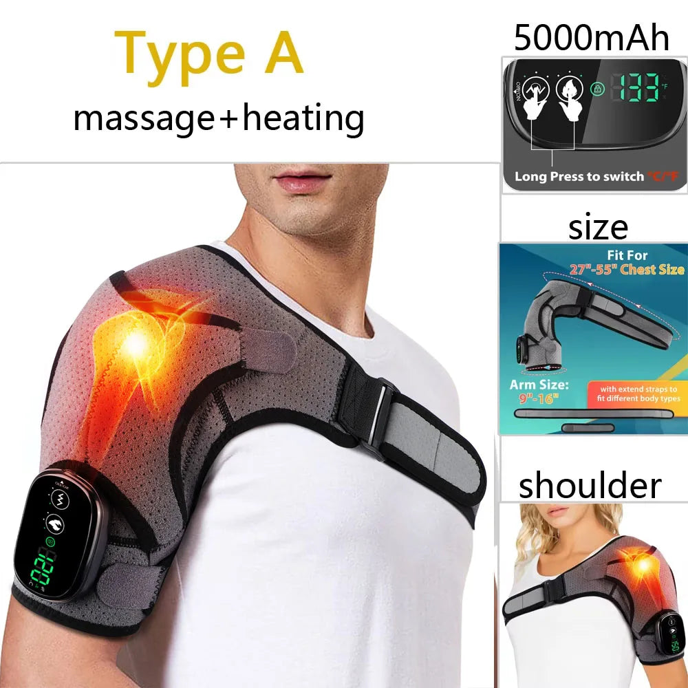 Electric Heated Shoulder Massager