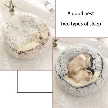 Cozy Plush Pet Nest