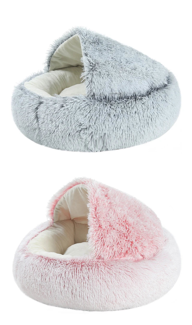 Cozy Plush Pet Nest