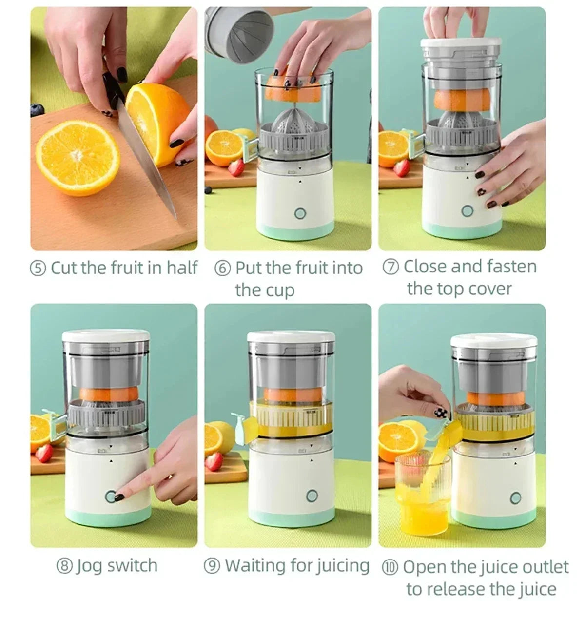 Rechargeable Fruit Juicer