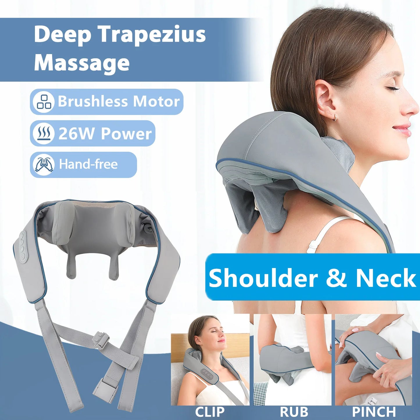 Wireless Neck & Shoulder Massager