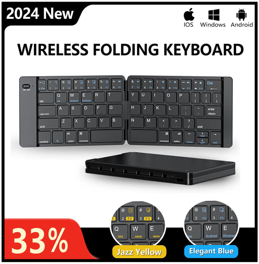 Foldable Bluetooth Keyboard