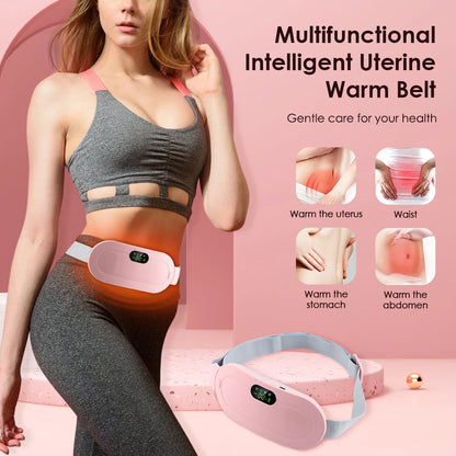 Rechargeable Heated Menstrual Massage Belt