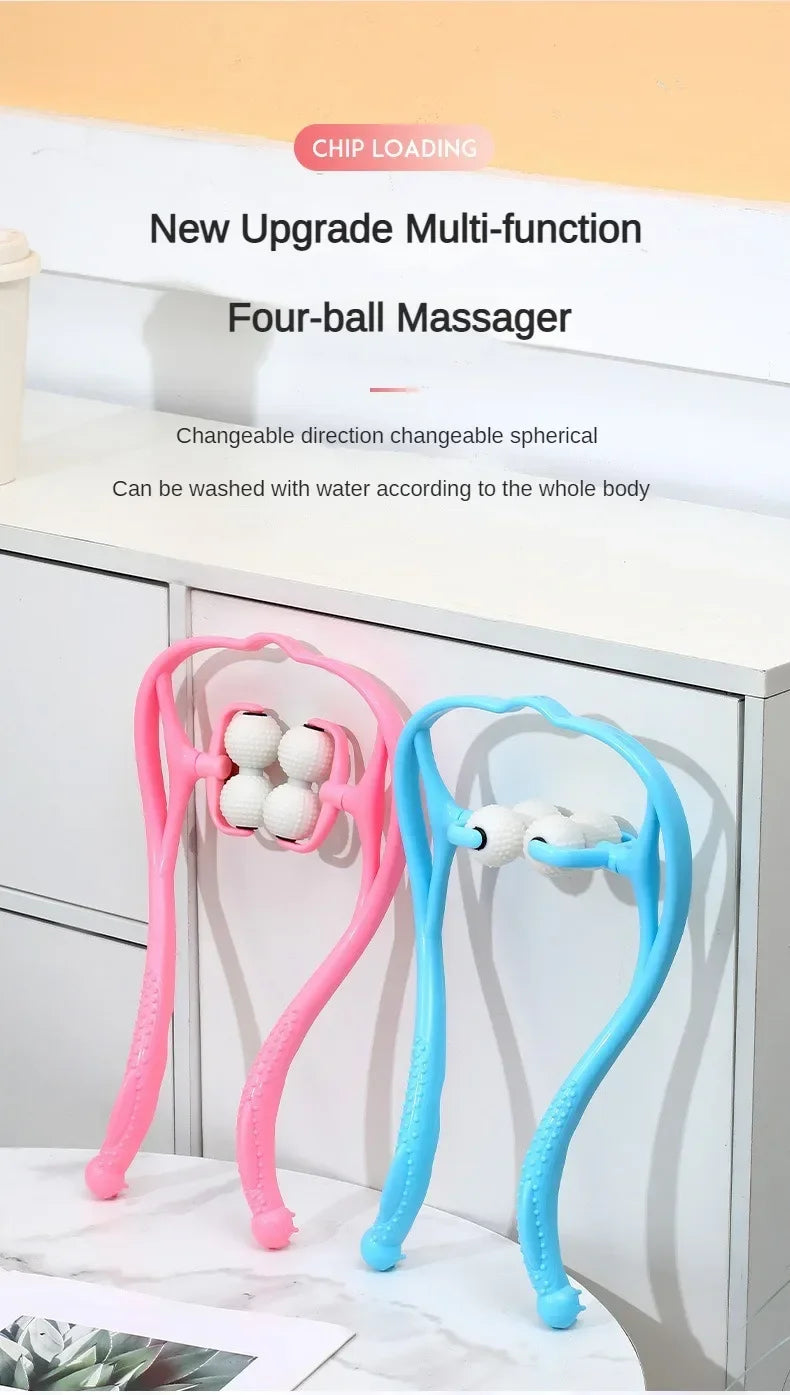 Six-Wheel Cervical Massager