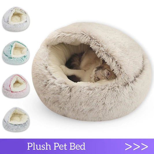 Cozy Plush Pet Nest