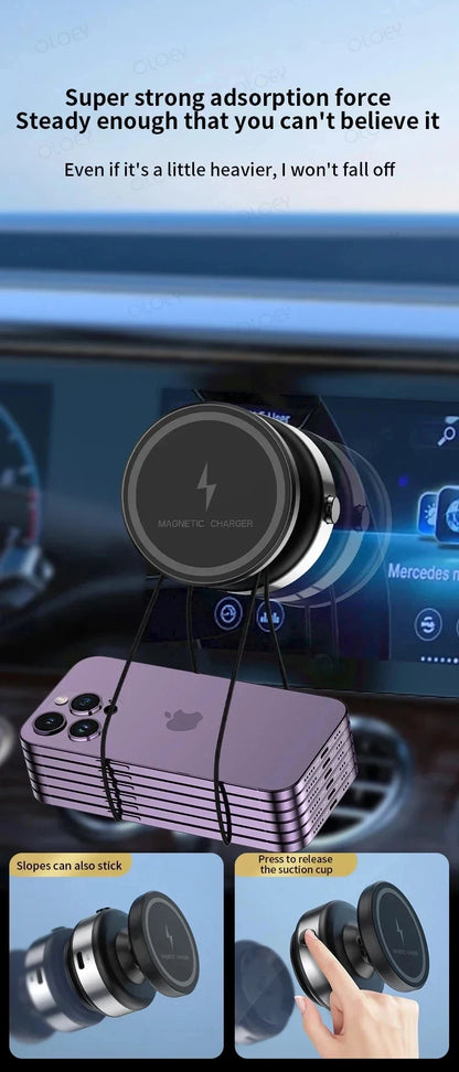 Wireless 360° Rotatable Car Holder