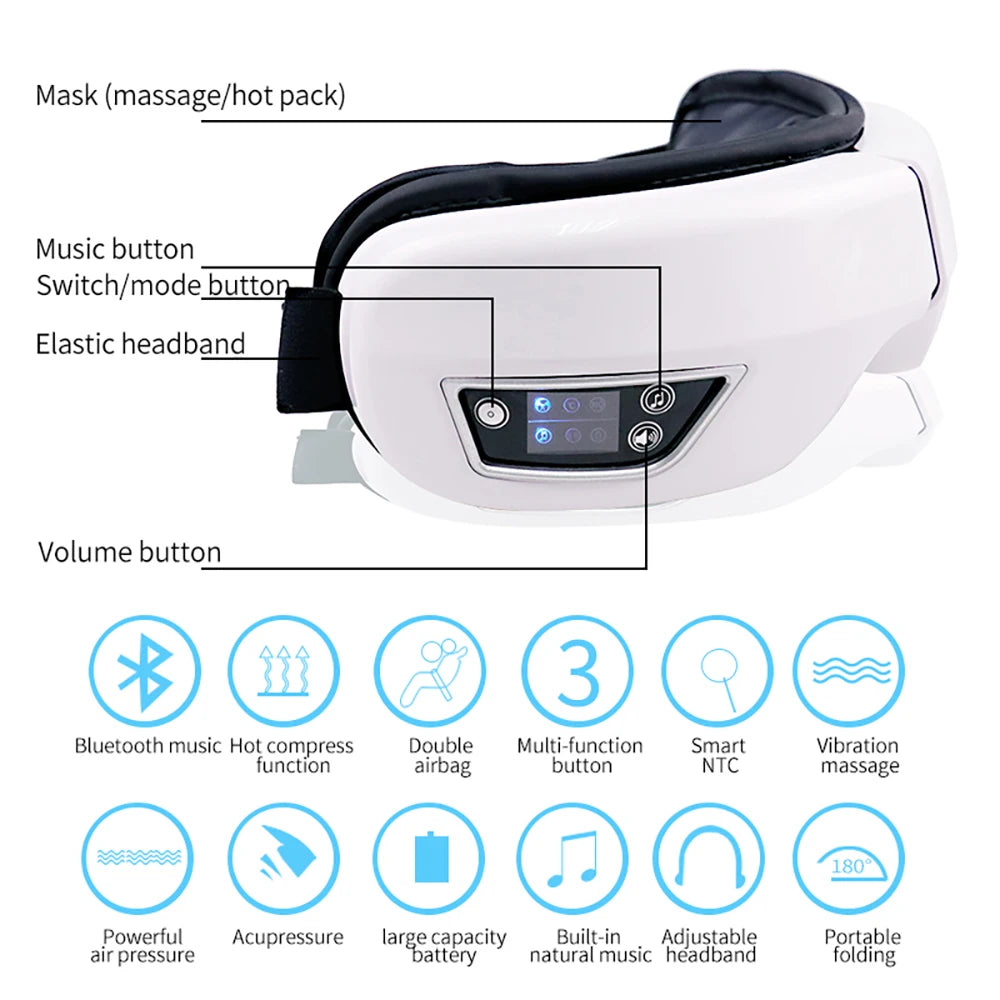 6D Smart Eye Massager