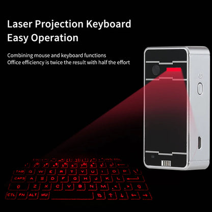 Portable Bluetooth Virtual Laser Keyboard