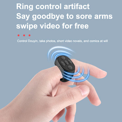 Bluetooth Ring Remote Control for Selfie & Video