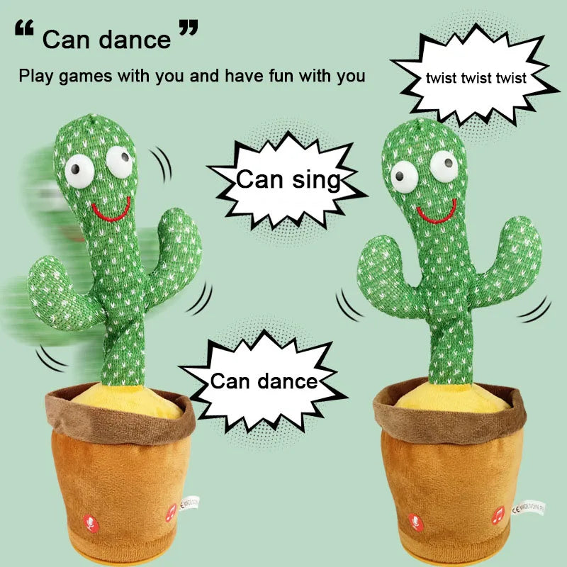 Dancing Talking Cactus Toy