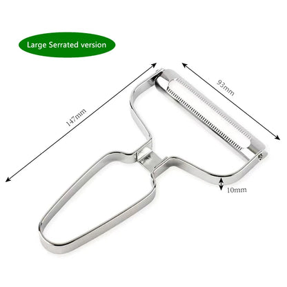 Stainless Steel Vegetable & Fruit Peeler Slicer