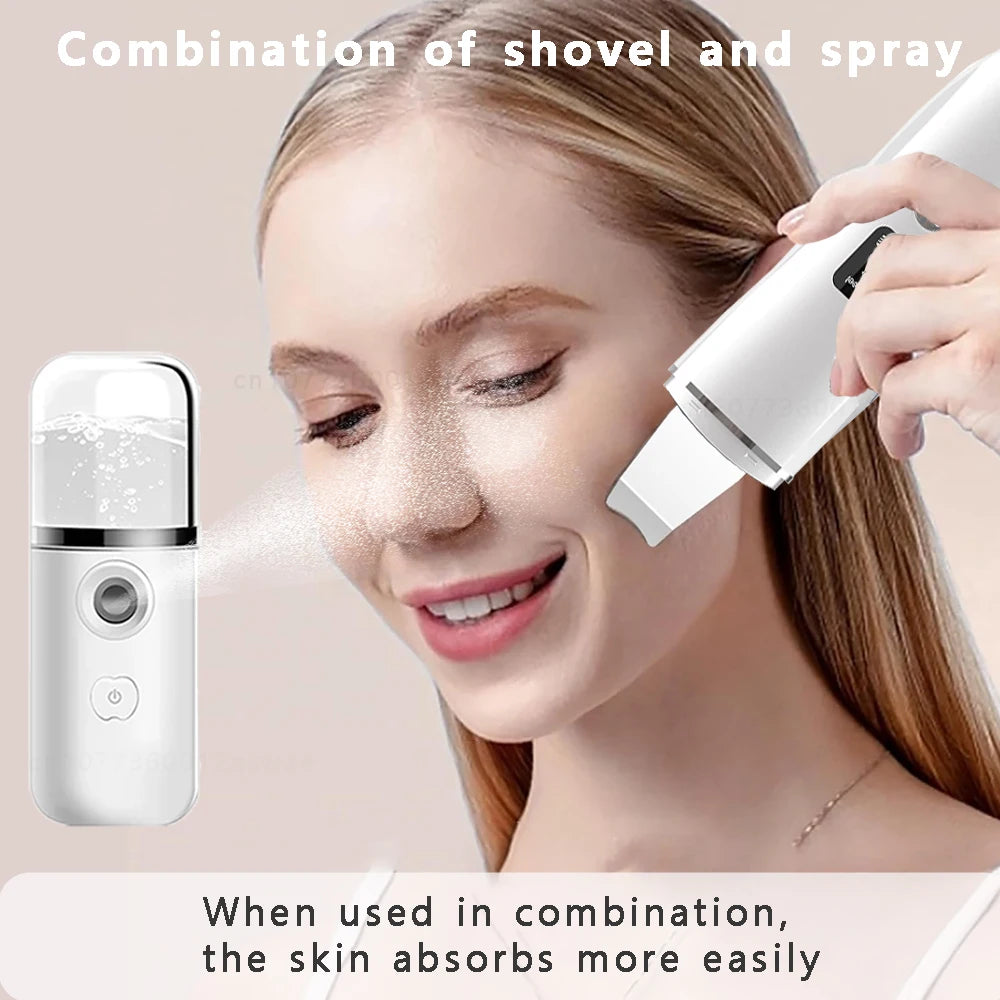 Ultrasonic Skin Scrubber & Pore Cleaner