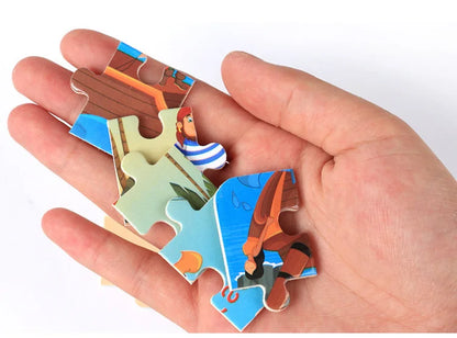 20-Piece Wooden 3D Puzzle