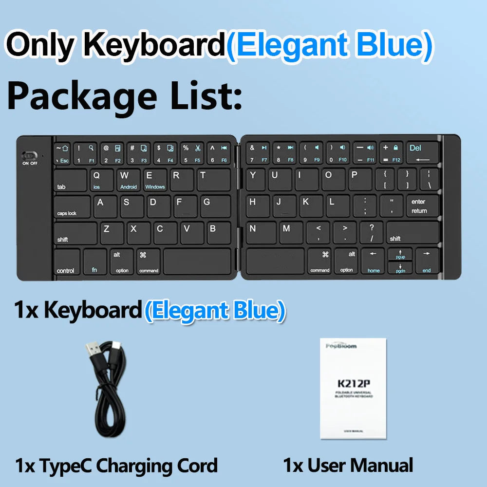 Foldable Bluetooth Keyboard